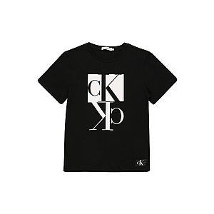 Calvin Klein Jeans Tričko 'MIRROR MONOGRAM SS T' čierna vyobraziť