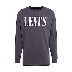 LEVI'S Tričko 'RELAXED GRAPHIC' tmavosivá / biela vyobraziť