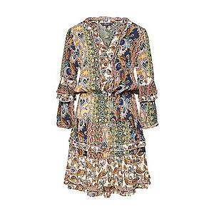 PRINCESS GOES HOLLYWOOD Letné šaty 'Viva paisley volant dress' béžová / zmiešané farby vyobraziť