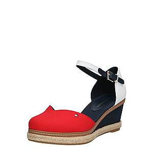 TOMMY HILFIGER Remienkové sandále 'ELBA 67D' tmavomodrá / červené / biela vyobraziť