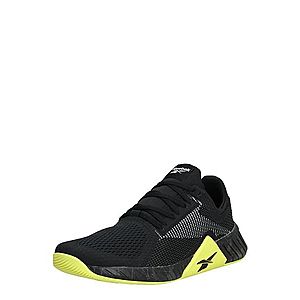 REEBOK Športová obuv 'FLASHFILM TRAIN' čierna / neónová žltá vyobraziť
