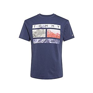 Tommy Jeans Tričko 'TJM PHOTO PRINT TEE' tmavomodrá / zmiešané farby vyobraziť