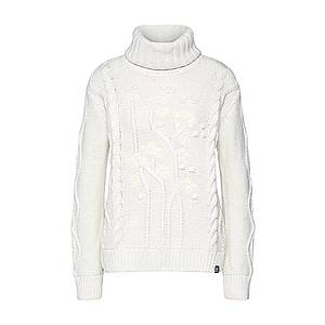 Superdry Sveter 'ELSIE CRAFTED CABLE ROLL NECK' biela vyobraziť