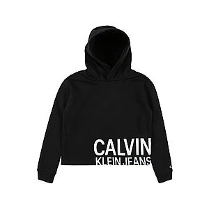 Calvin Klein Jeans Mikina čierna vyobraziť