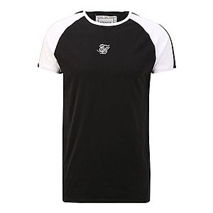 SikSilk Tričko čierna / biela vyobraziť