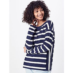 ESPRIT Tričko 'NOOS Stripe Top' námornícka modrá vyobraziť