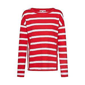 ESPRIT Tričko 'NOOS Stripe Top' červené / biela vyobraziť
