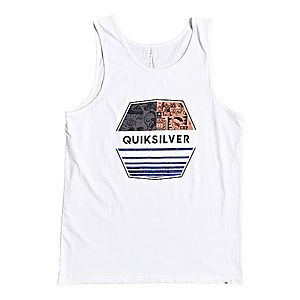 QUIKSILVER Funkčné tričko zmiešané farby / biela vyobraziť