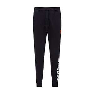 Nike Sportswear Nohavice 'JDI+ PANT FLC MIX' biela / čierna vyobraziť