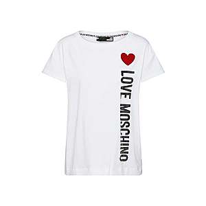 Love Moschino Tričko 'W4F30 1Q E1698' biela vyobraziť