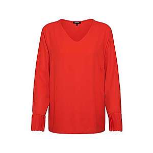MORE & MORE Blúzka 'Pleated Blouse Shirt' oranžovo červená / broskyňová vyobraziť