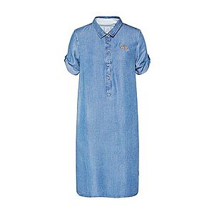 La Martina Košeľové šaty 'PWD601-DM070' modré vyobraziť