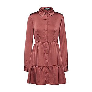 Missguided Košeľové šaty rosé / ružová / ružová vyobraziť