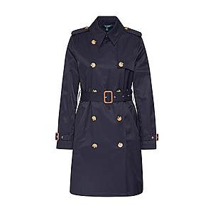 Lauren Ralph Lauren Prechodný kabát 'TRENCH PKT-COTTON-COAT' námornícka modrá vyobraziť