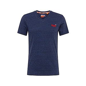 Superdry Tričko námornícka modrá / červené vyobraziť