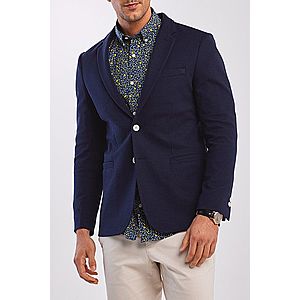 SAKO GANT D1. WASHABLE JERSEY PIQUE BLAZER vyobraziť