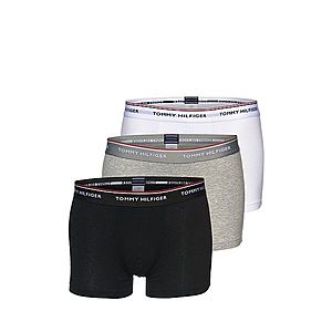 Tommy Hilfiger Underwear Boxerky biela / sivá / čierna vyobraziť