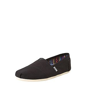 TOMS Espadrilky 'ALPARGATA' čierna vyobraziť