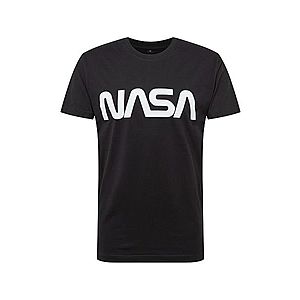 Mister Tee Tričko 'NASA Worm' čierna / biela vyobraziť