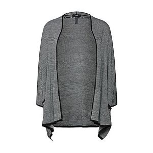 S.Oliver BLACK LABEL Oversize kardigán sivá melírovaná / čierna vyobraziť