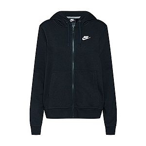 Nike Sportswear Tepláková bunda čierna / biela vyobraziť