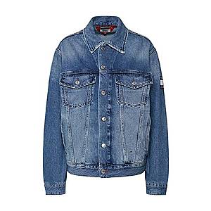 Tommy Jeans Prechodná bunda 'TJW OVERSIZED TRUCKER SYDNM' modrá denim vyobraziť