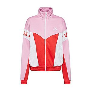 PUMA Prechodná bunda 'XTG 94 Track Jacket' ružová / červené / biela vyobraziť