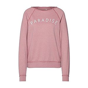 Juvia Mikina 'Fleece Fade Out Sweater 'PARADISE'' rosé vyobraziť