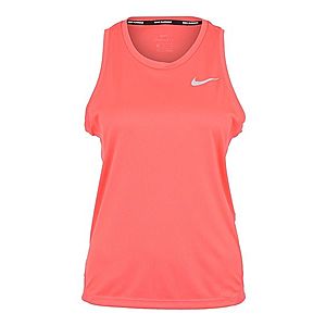 NIKE Športový top 'W NK MILER TANK' ohnivo červená vyobraziť