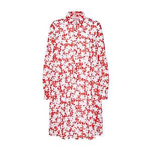PAUL & JOE Košeľové šaty 'JTROTINNE' červené / biela vyobraziť