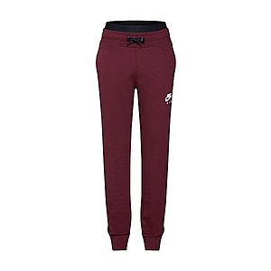 Nike Sportswear Nohavice 'W NSW AIR PANT FLC' vínovo červená vyobraziť