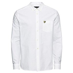 Lyle & Scott Košeľa 'Oxford Shirt' biela vyobraziť