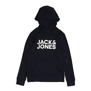 Jack & Jones Junior Mikina 'JJECORP' čierna vyobraziť