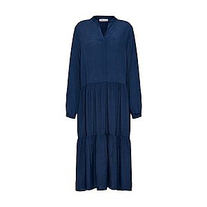 MOSS COPENHAGEN Košeľové šaty 'Carol Miram' modré vyobraziť
