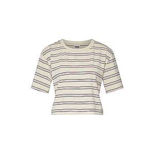 Urban Classics Tričko 'Ladies Short Multicolor Stripe Tee' béžová vyobraziť