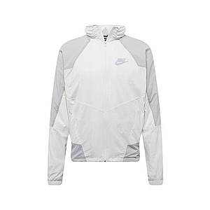 Nike Sportswear Prechodná bunda 'M NSW RE-ISSUE JKT HD WVN' biela vyobraziť