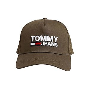 Tommy Jeans Čiapka kaki vyobraziť