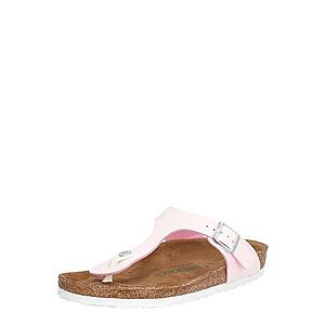 BIRKENSTOCK Žabky 'Gizeh' rosé / biela vyobraziť