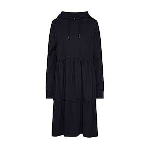Noisy May Šaty 'NMEDA L/S HOOD SWEAT DRESS' čierna vyobraziť