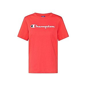 Champion Authentic Athletic Apparel Tričko červené / čierna / biela vyobraziť