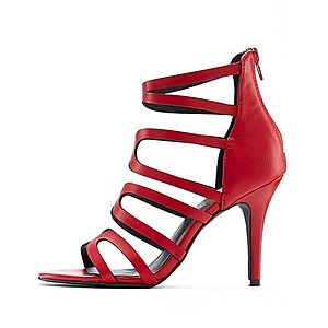LASCANA Remienkové sandále červené vyobraziť