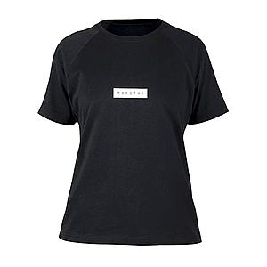 MOROTAI Funkčné tričko ' Bloc Logo Shirt ' čierna vyobraziť