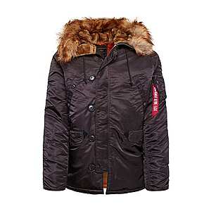 ALPHA INDUSTRIES Zimná parka čierna vyobraziť