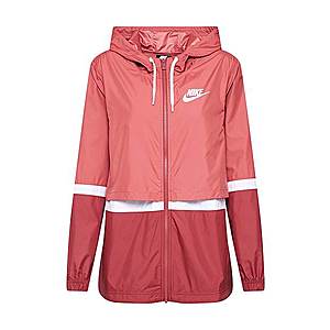Nike Sportswear Prechodná bunda červené / pastelovo červená / biela vyobraziť