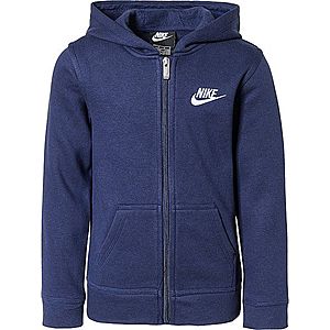 Nike Sportswear Tepláková bunda 'Club' námornícka modrá vyobraziť