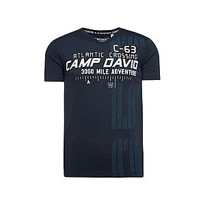 CAMP DAVID Tričko námornícka modrá vyobraziť