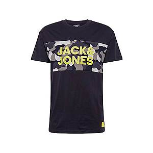 JACK & JONES Tričko čierna vyobraziť