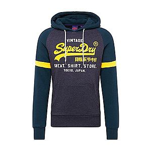 Superdry Mikina 'VL SWEAT SHIRT STORE COLOURBLOCK HOOD' sivá vyobraziť