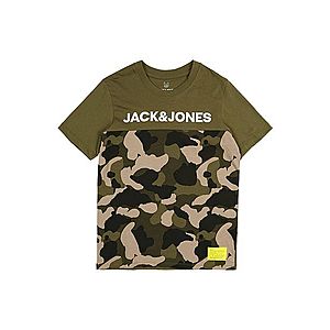 Jack & Jones Junior Tričko 'JCOLUDO' kaki vyobraziť