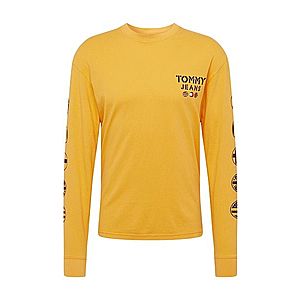 Tommy Jeans Tričko 'BUBBLED FLAGS' žlté vyobraziť